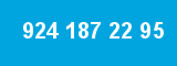 924 187 22 95